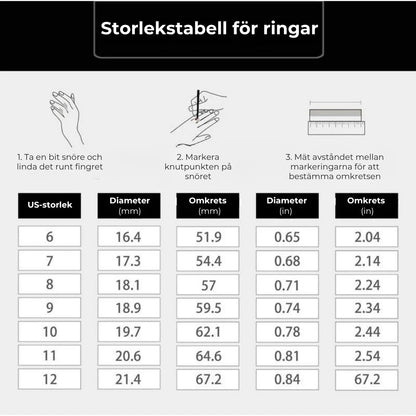 Ring med silverknopp i häxstil