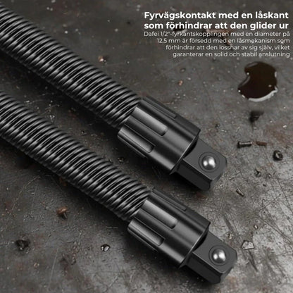 Flexibel Borrförlängning för trånga utrymmen