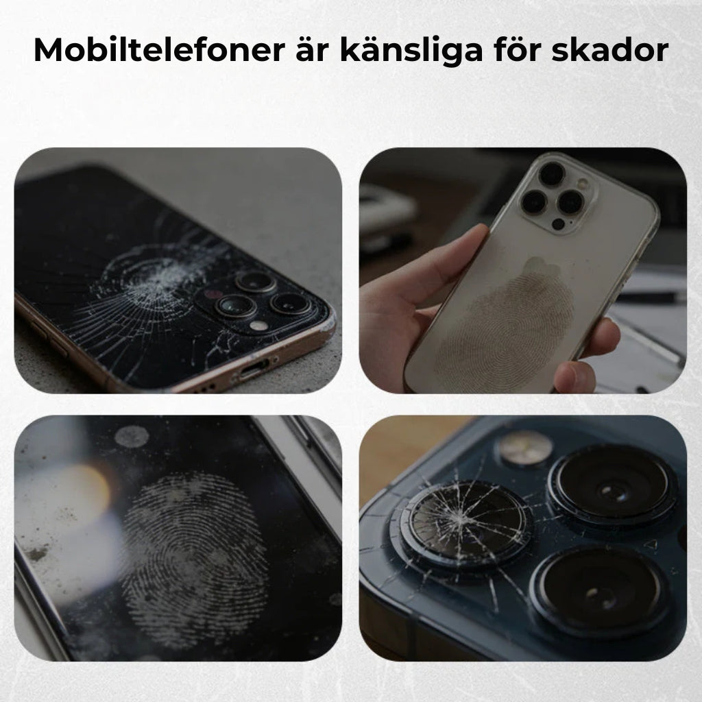 🔥📱 iPhone-mobilskal för damer – med inbyggd plånbok