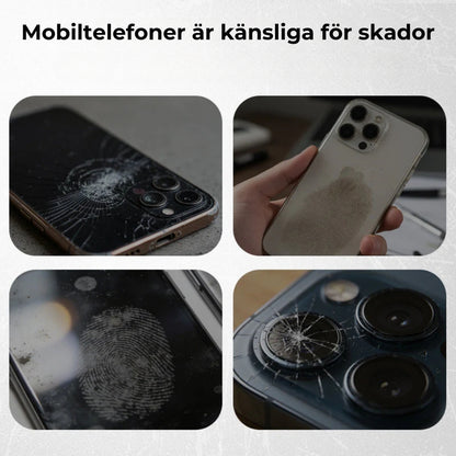 🔥📱 iPhone-mobilskal för damer – med inbyggd plånbok