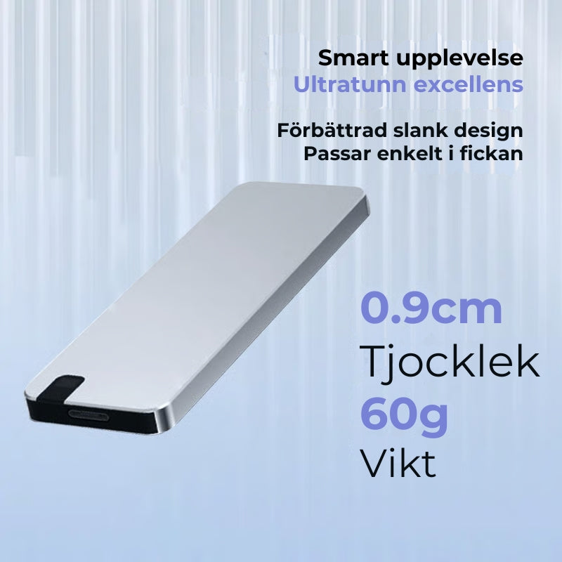 Extern lagring med hög hastighet (USB 3.0)