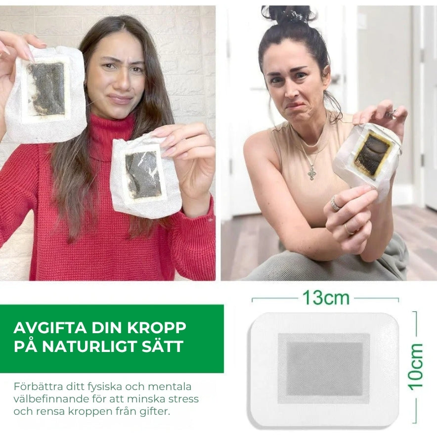 Fotplåster med rosmarin och ingefära (10 st)