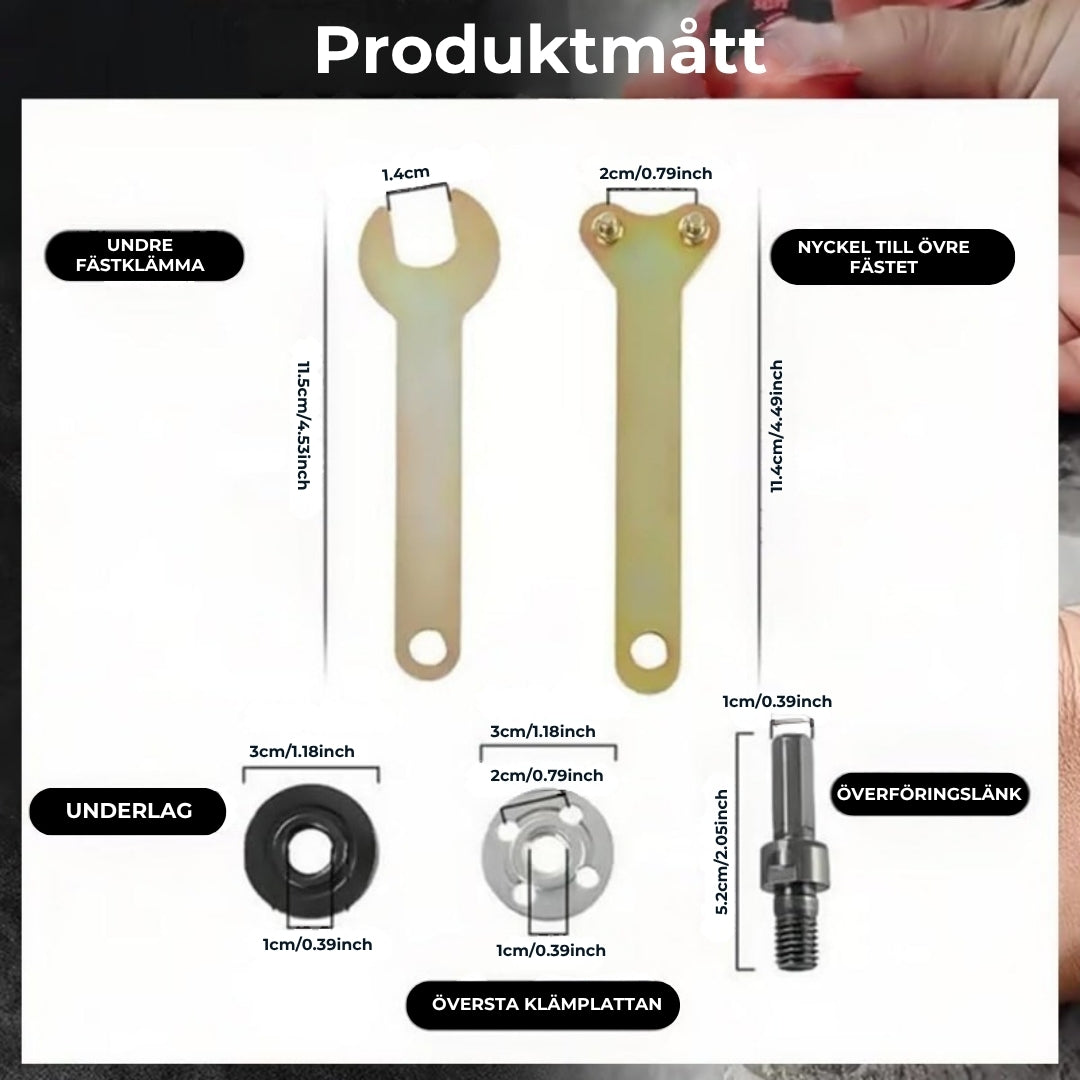 Smart Adapter – Från borrmaskin till vinkelslip