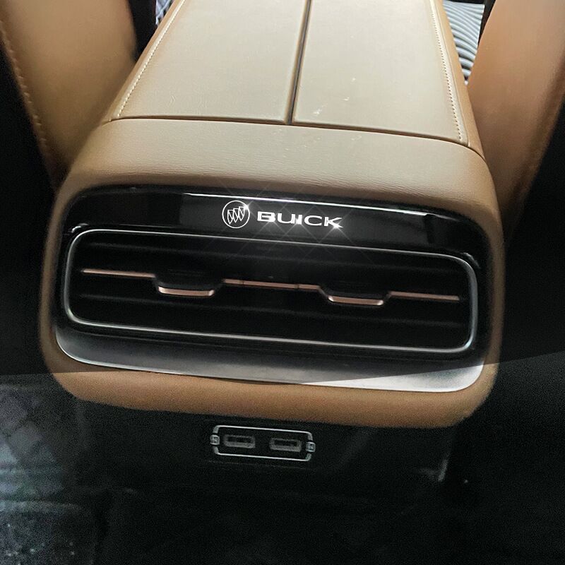 Bildekaler i metall – 4 stycken