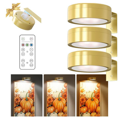 🖼️💡Magnetisk tavellampa med 13 olika belysningslägen