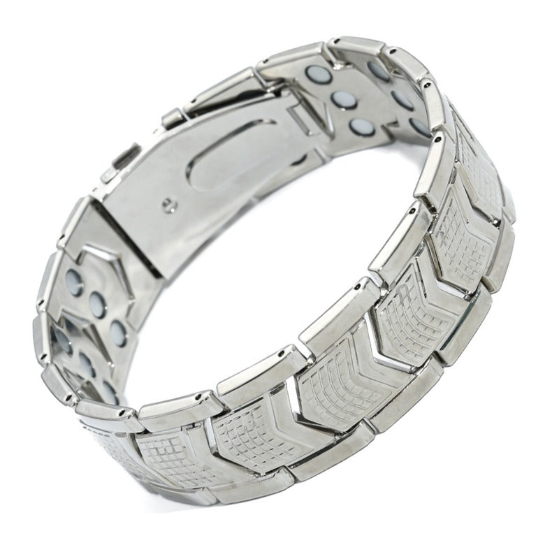 Metallarmband för Magnetterapi