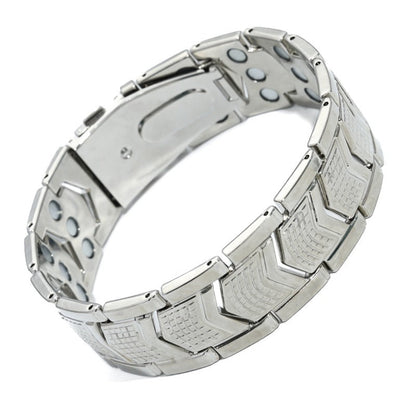 Metallarmband för Magnetterapi