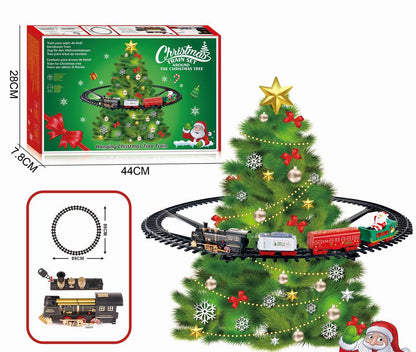 Härligt Jultåg med 3 Vagnar