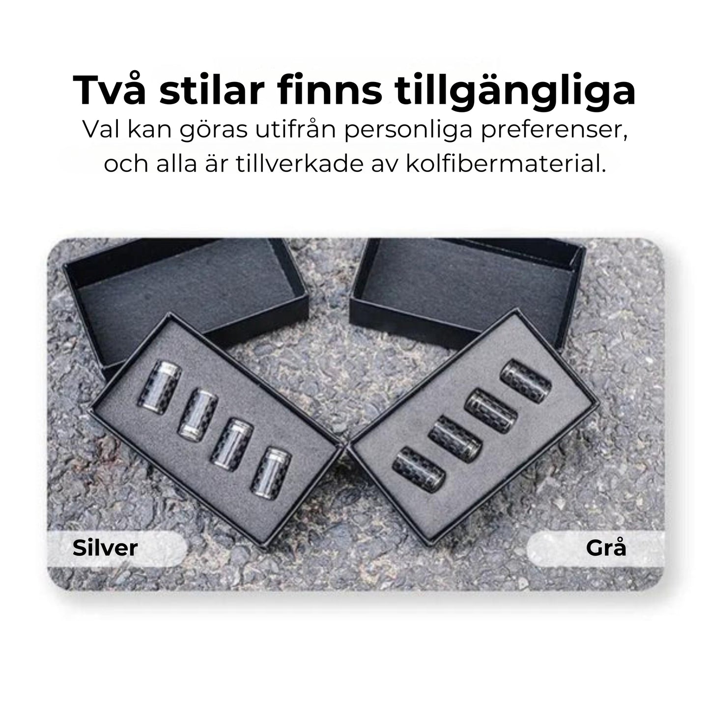 VentilHattar av kolfiber – Punkteringsskyddssats