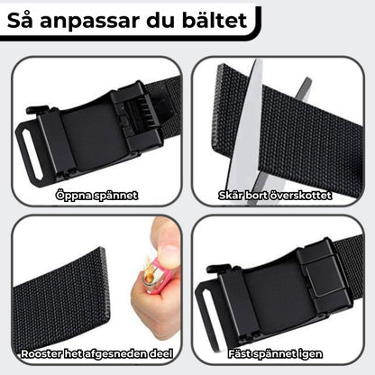 Taktik Belt – Ultralätt bälte för friluftsliv eller arbete