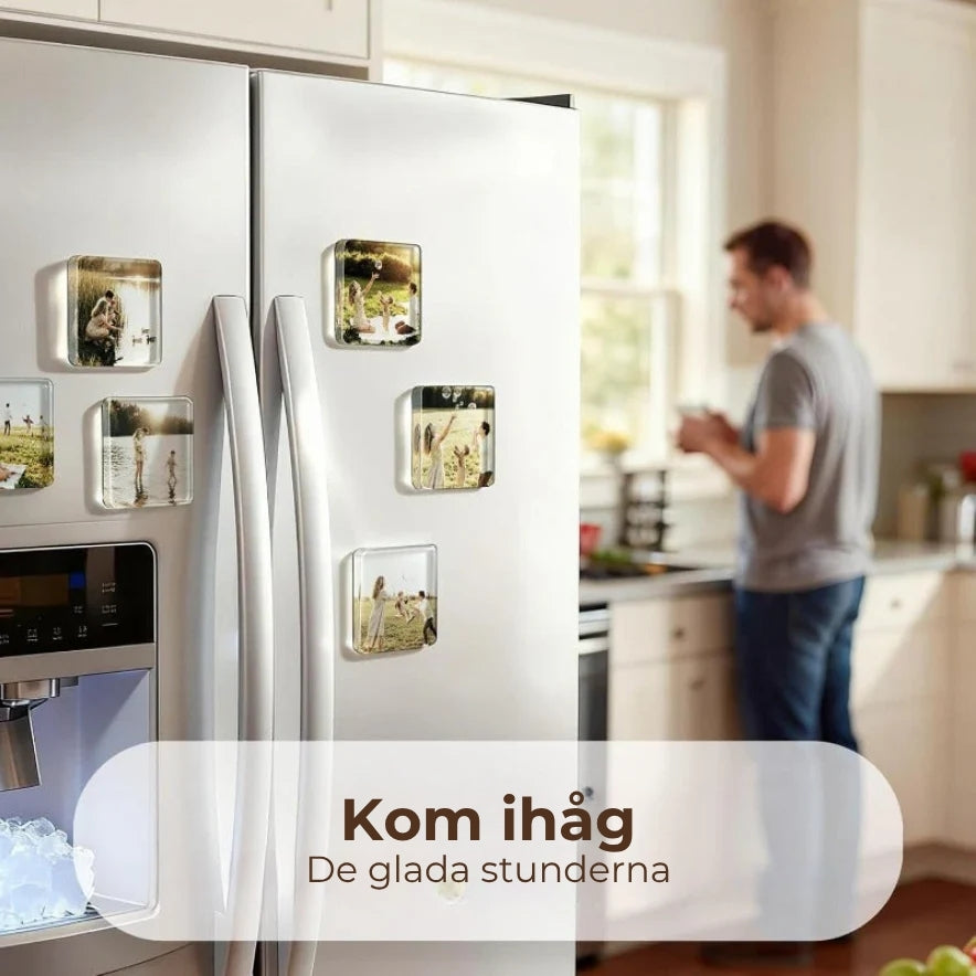 Snygga Fotomagneter | DIY (10 st)