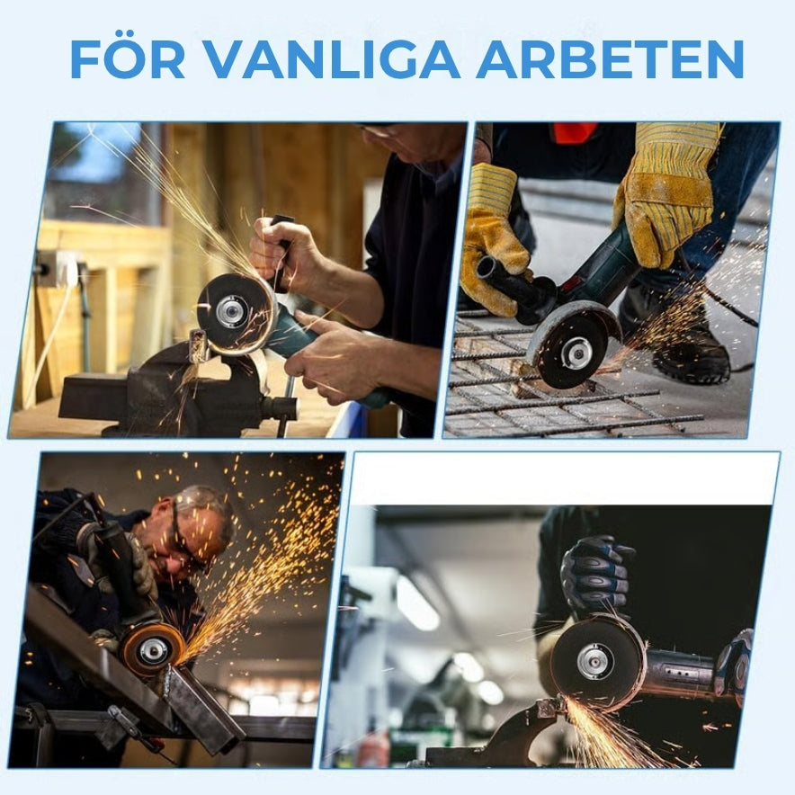 Spännmutter för vinkelslip