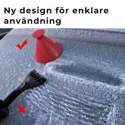Magisk isskrapa för bilen