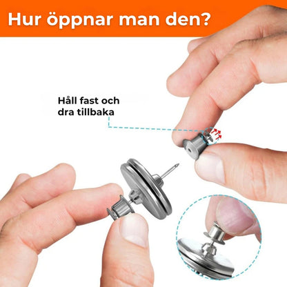 Kraftiga gardinmagneter (12 st)