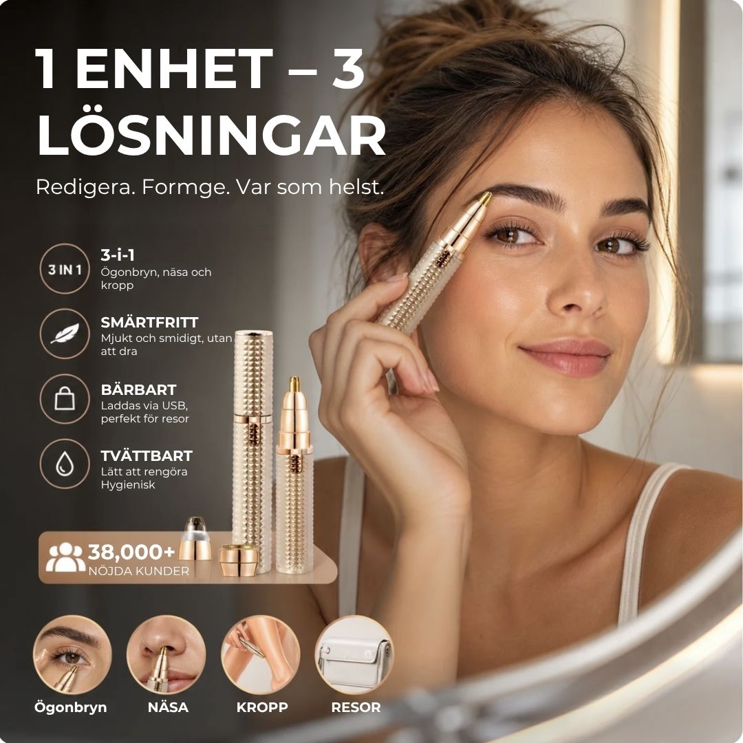 3-i-1-detaljtrimmer för kvinnor
