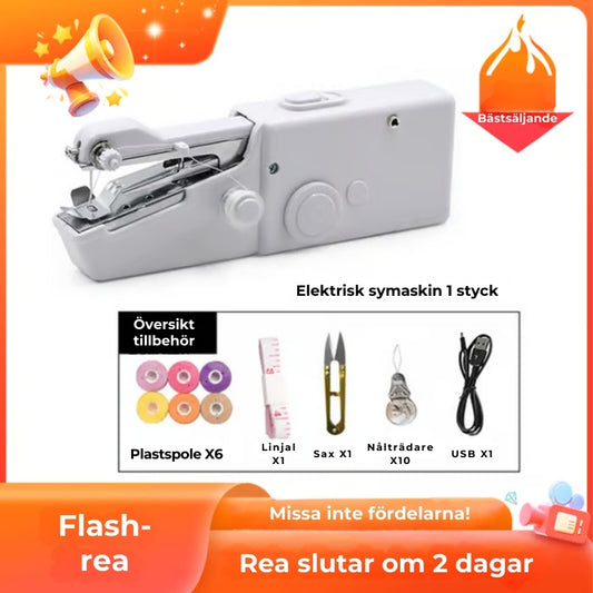 Bärbar kompakt symaskin