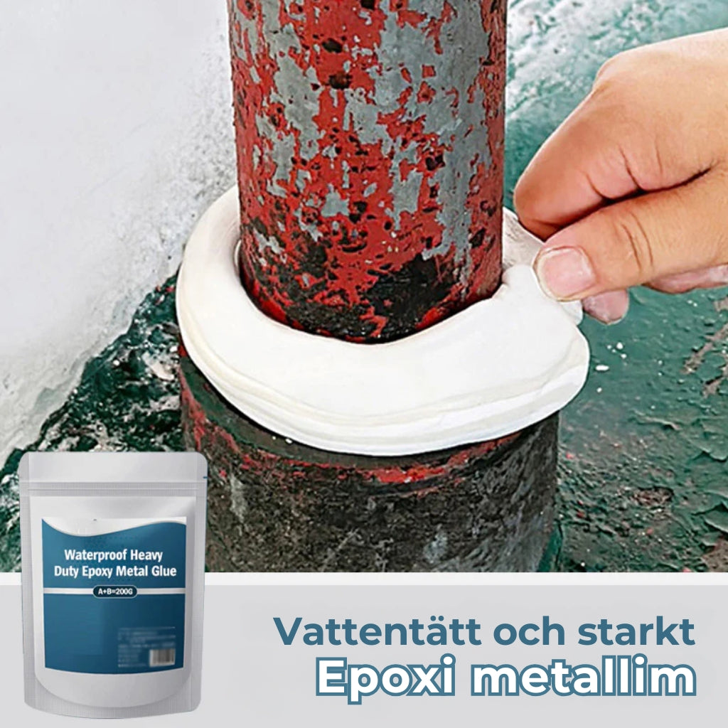 Vattentätt epoximetallim