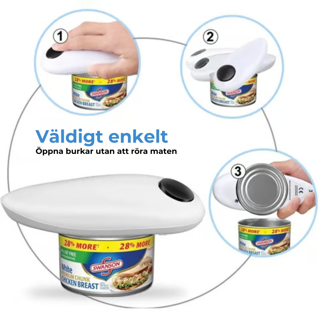 🔥 Automatisk burköppnare