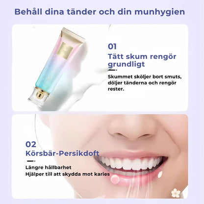 Tandkräm för blekning och borttagning av fläckar