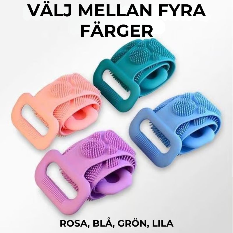 Ryggskrubbare i Silikon