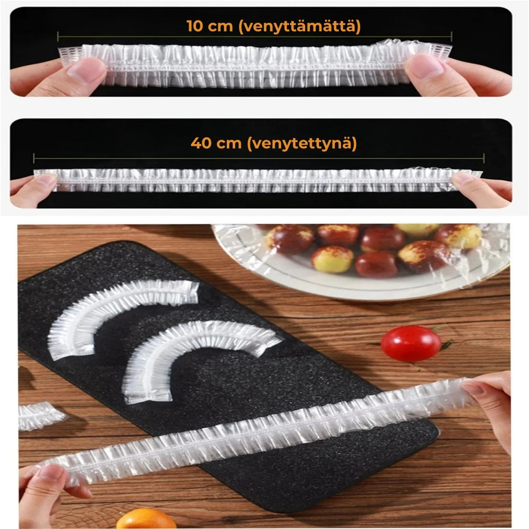 Återanvändbara förvaringspåsar – 100 stycken