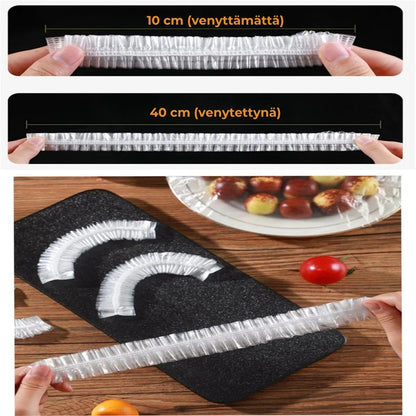 Återanvändbara förvaringspåsar – 100 stycken