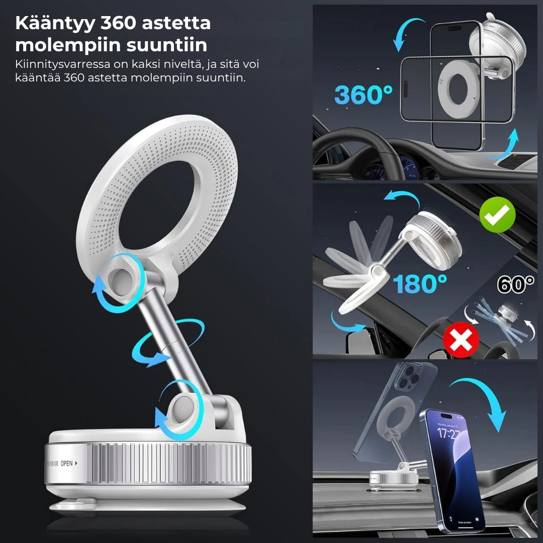Magnetisk telefonhållare för bilen