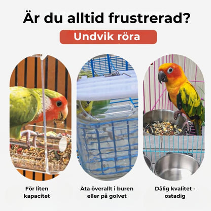 🔥Automatisk fågelmatare utan spill