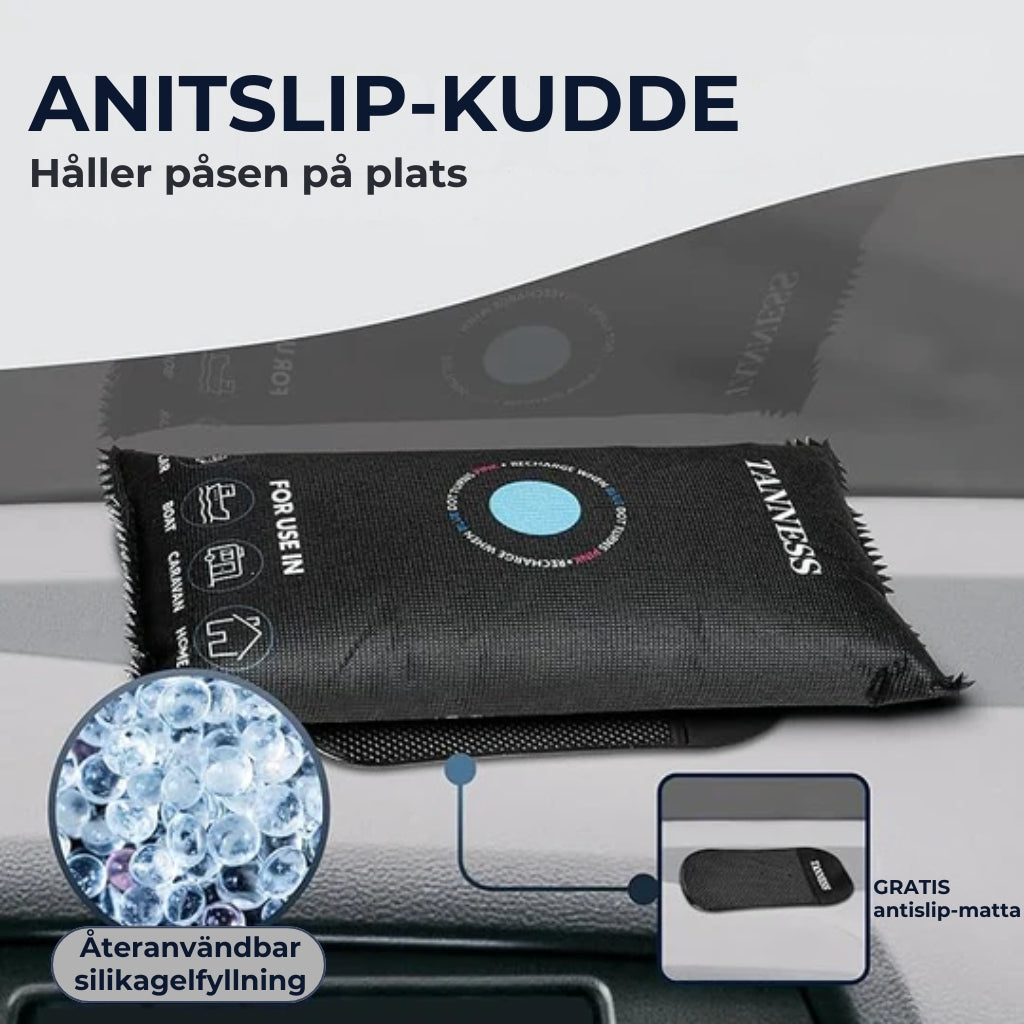 Avfuktningspåsar med antislip-pads | Återanvändbar