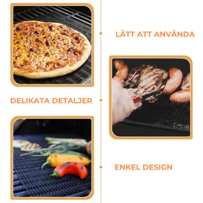 FlavoMesh Grillmatta (rund eller rektangulär)