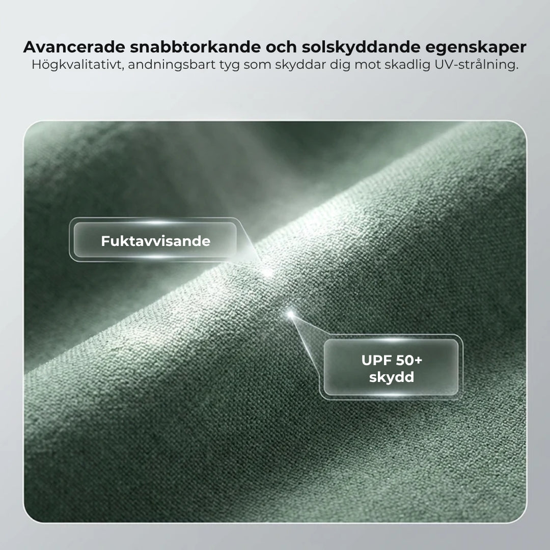 Snabbtorkande cargoshorts med fickor | DAM