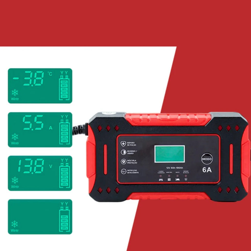 ⚡Smart Batteriladdare med DäckPump