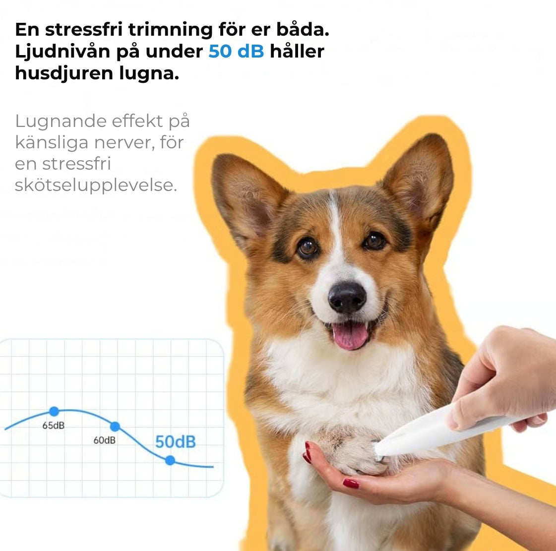Professionell trimmer för husdjur