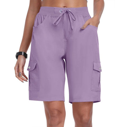 Snabbtorkande cargoshorts med fickor | DAM