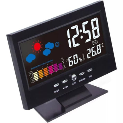 Digital LED-klocka (Tid, Väder, Väckarklocka)