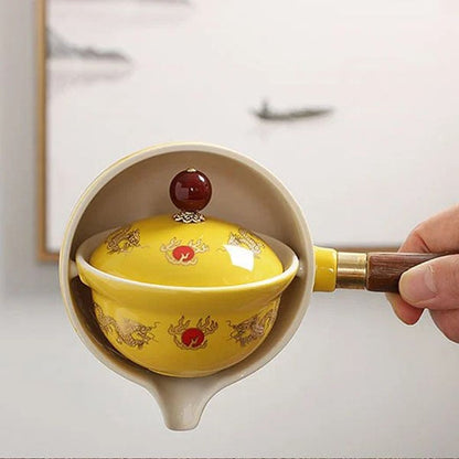 🔥Anti-spill vridbar tekanna