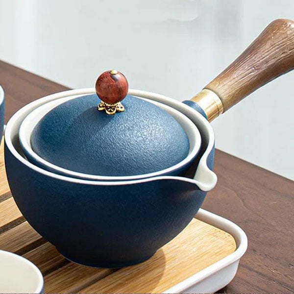 🔥Anti-spill vridbar tekanna