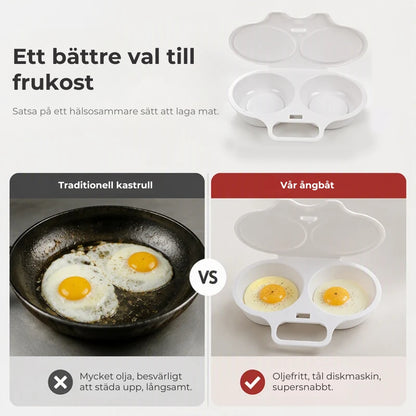 Äggkokare för Micro | Med lock och handtag