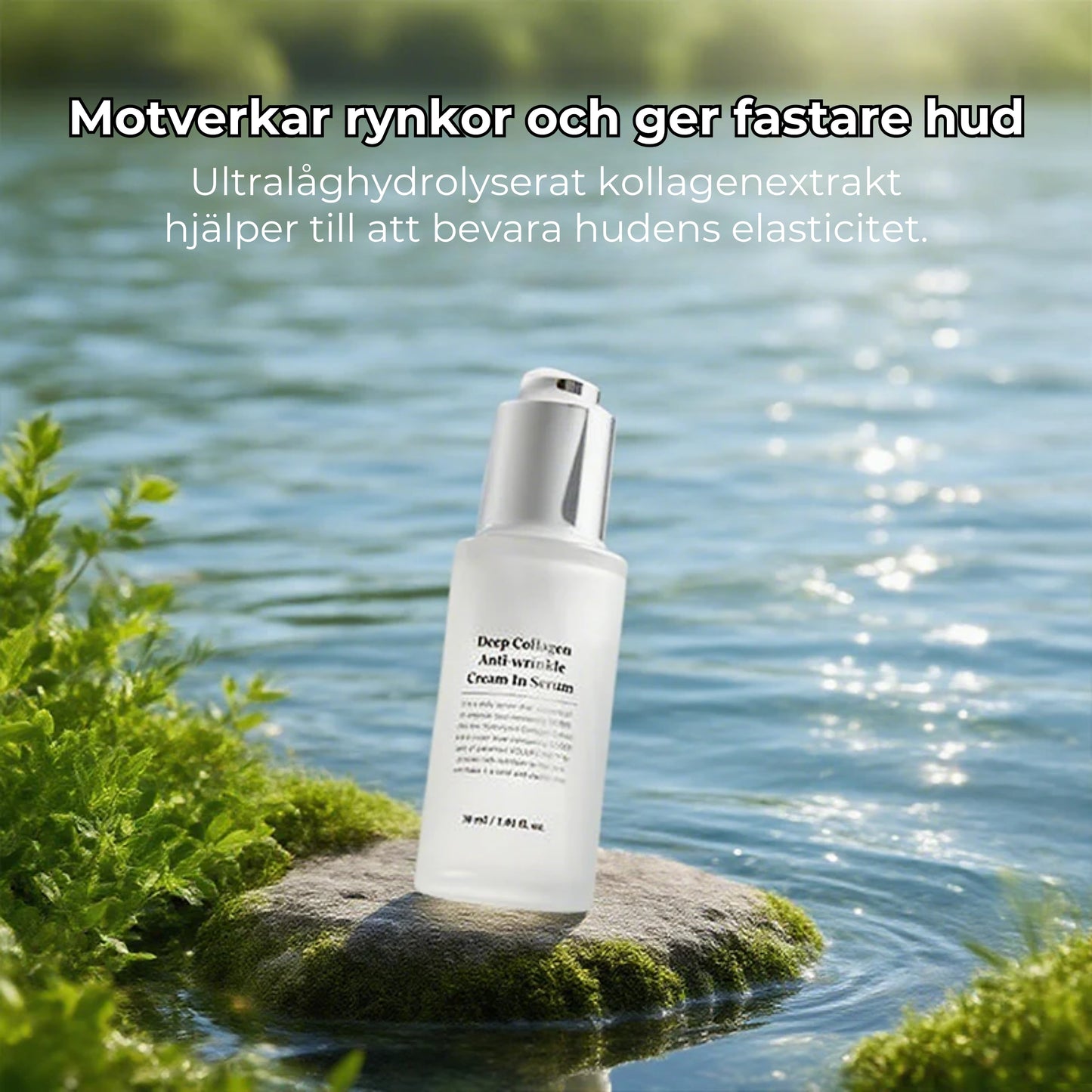 Kollagenförstärkande kräm för rynkor