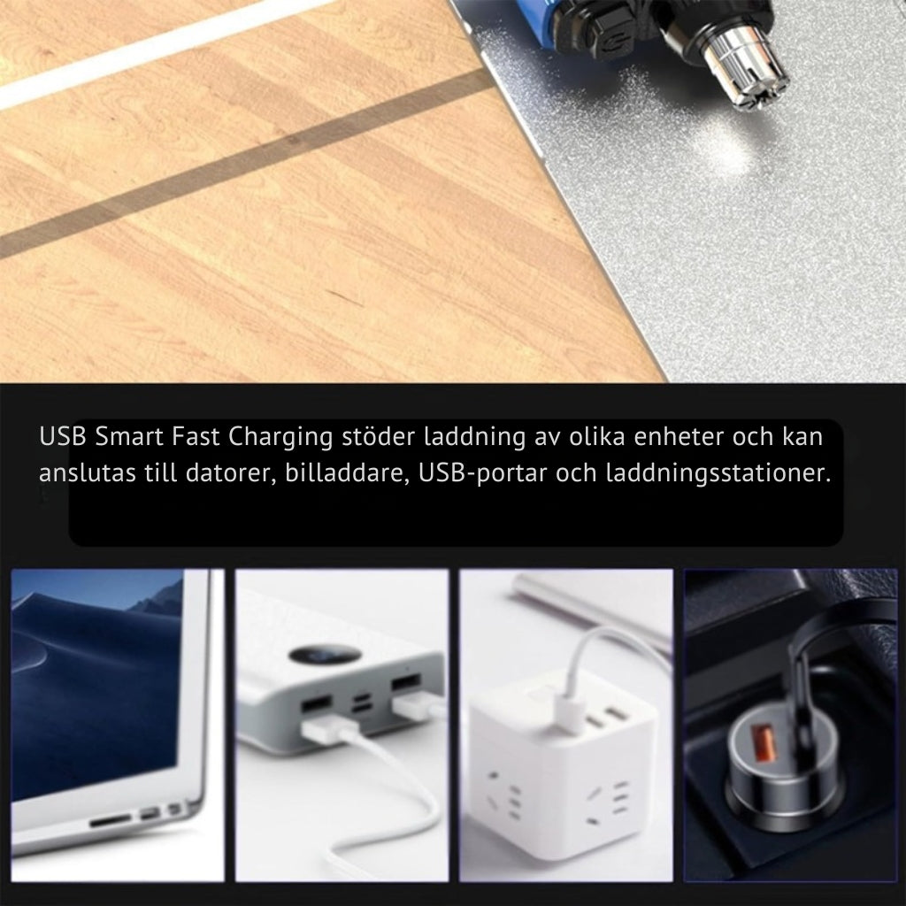 Näshårstrimmer | USB-C laddning