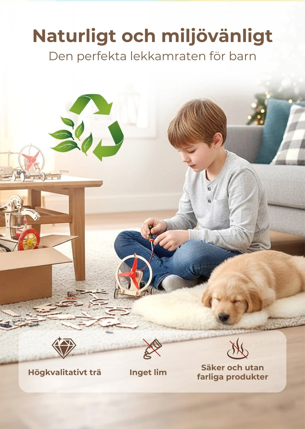 Kreativa tekniska leksaker – STEM