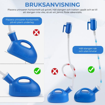 Bärbar urinflaska