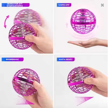 Flygande drönarboll - LED