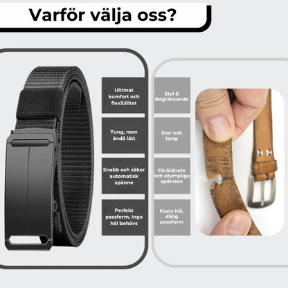 Taktik Belt – Ultralätt bälte för friluftsliv eller arbete