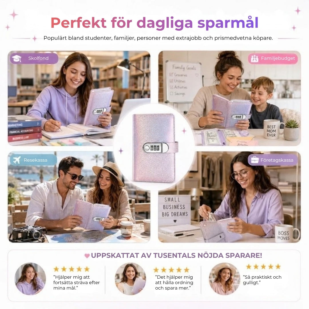Sparkonto med kodlås