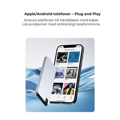 Extern lagring med hög hastighet (USB 3.0)