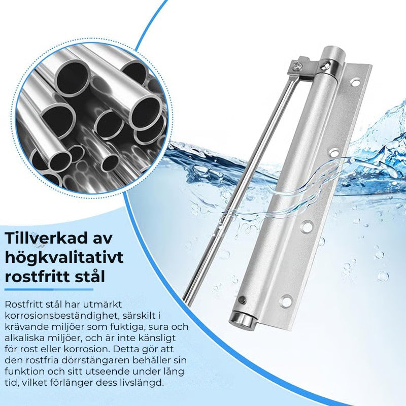 Självstängande dörrgångjärn