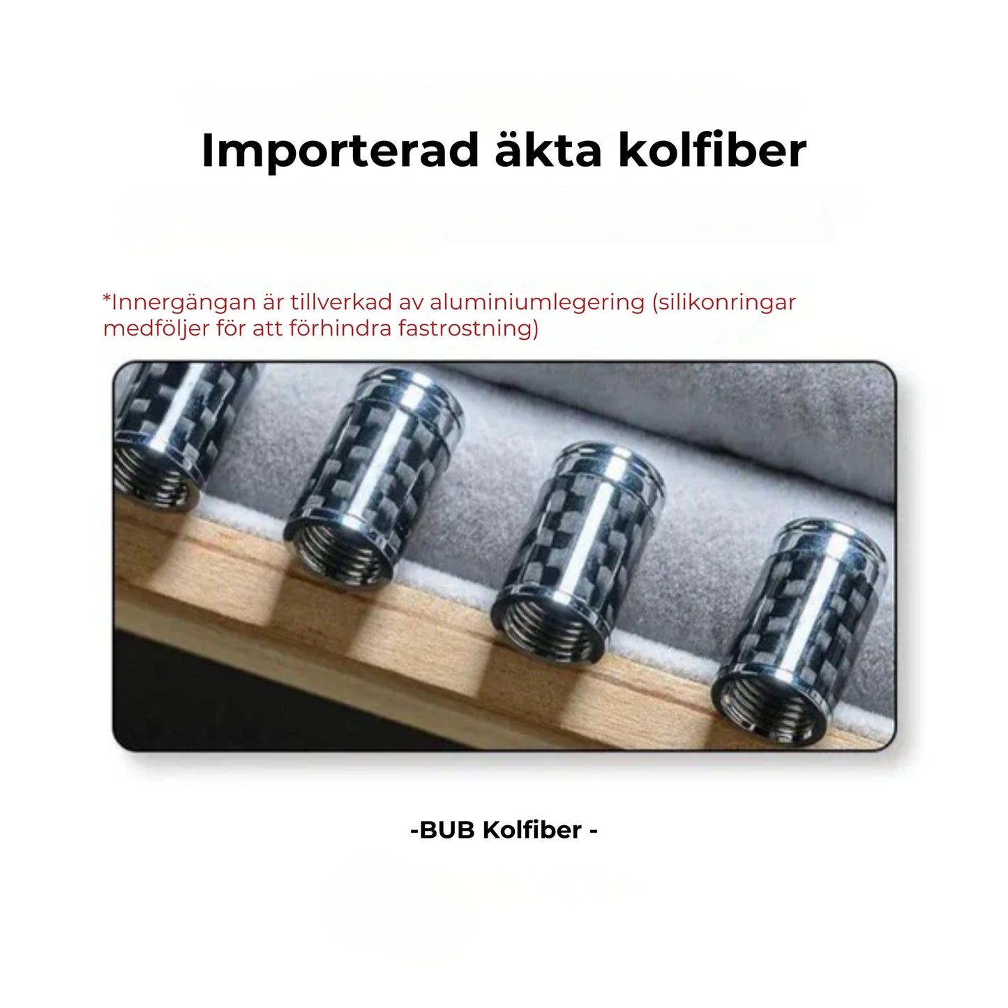VentilHattar av kolfiber – Punkteringsskyddssats