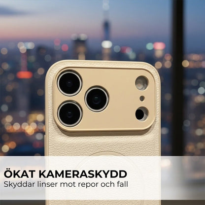 📱 Fingeravtrycksavvisande | Magnetiskt telefonfodral | iPhone 11-17