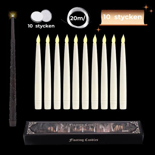 Magiskt svävande ljus (10 st)